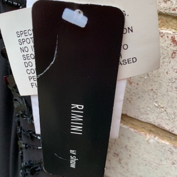 Rimini by Shaw black evening gown size 6 NWT - Picture 16 of 16